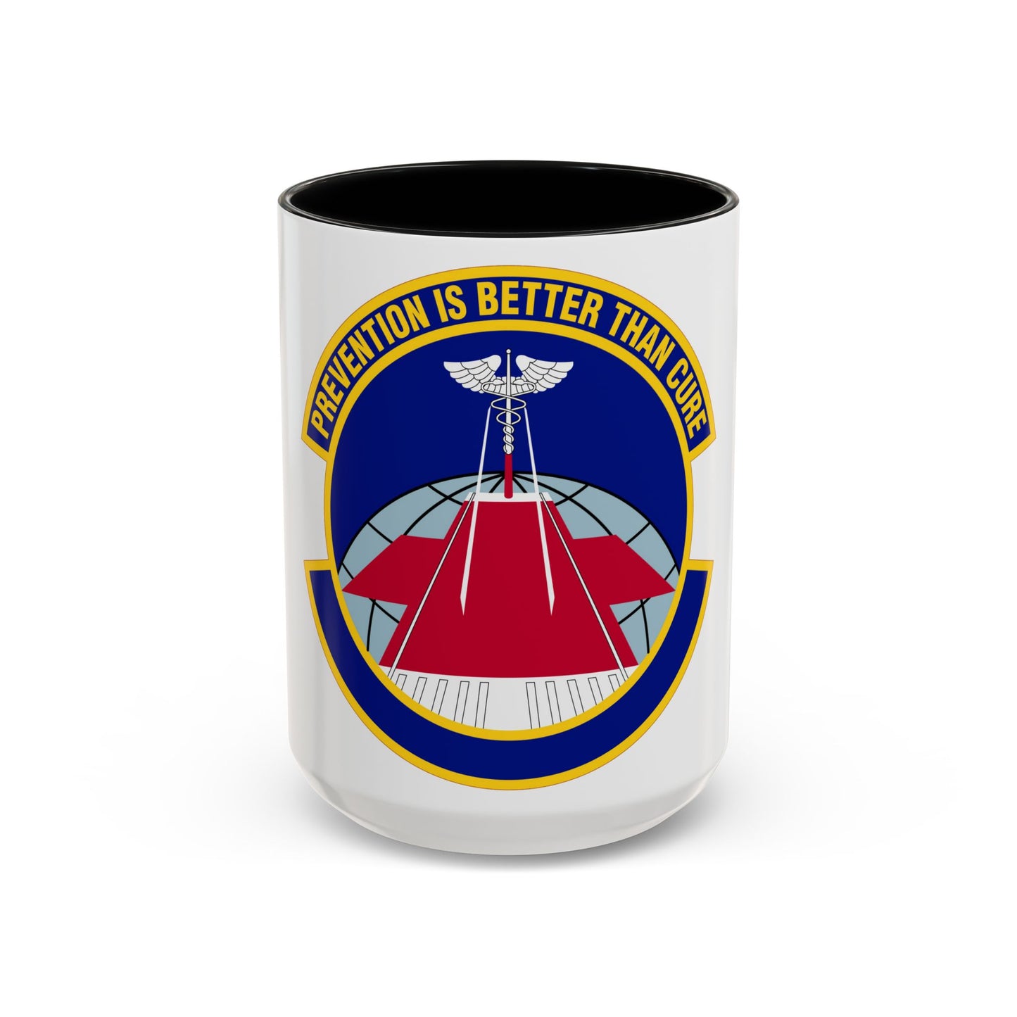 56 Operational Medical Readiness Squadron AETC (U.S. Air Force) Accent Coffee Mug