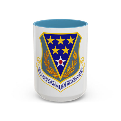 321st Air Expeditionary Wing (U.S. Air Force) Accent Coffee Mug