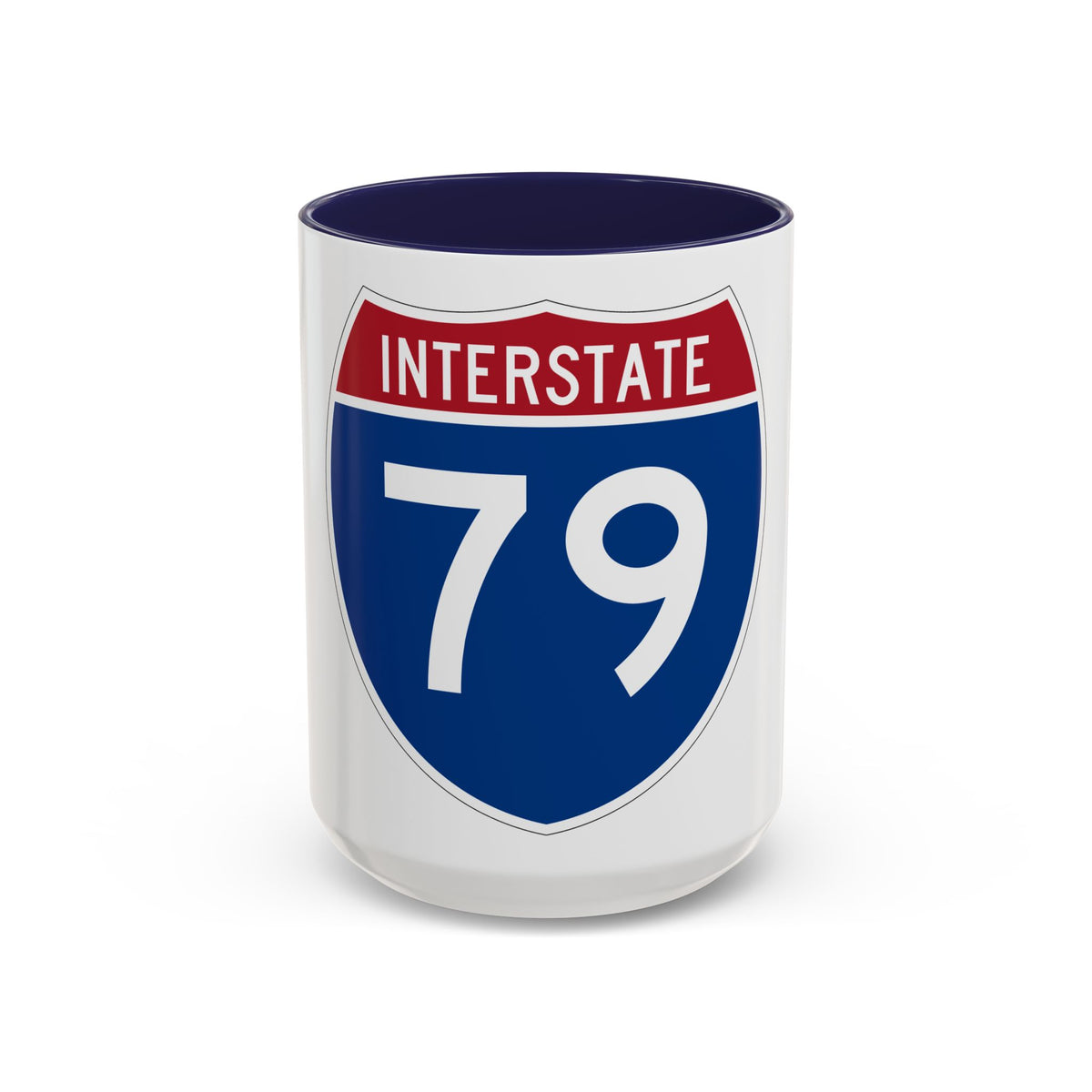 Interstate 79 (U.S. Highways) Accent Coffee Mug