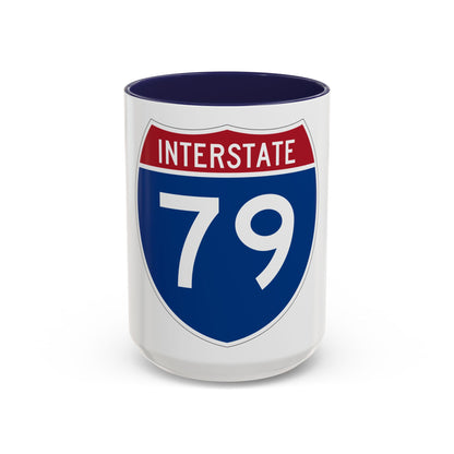Interstate 79 (U.S. Highways) Accent Coffee Mug