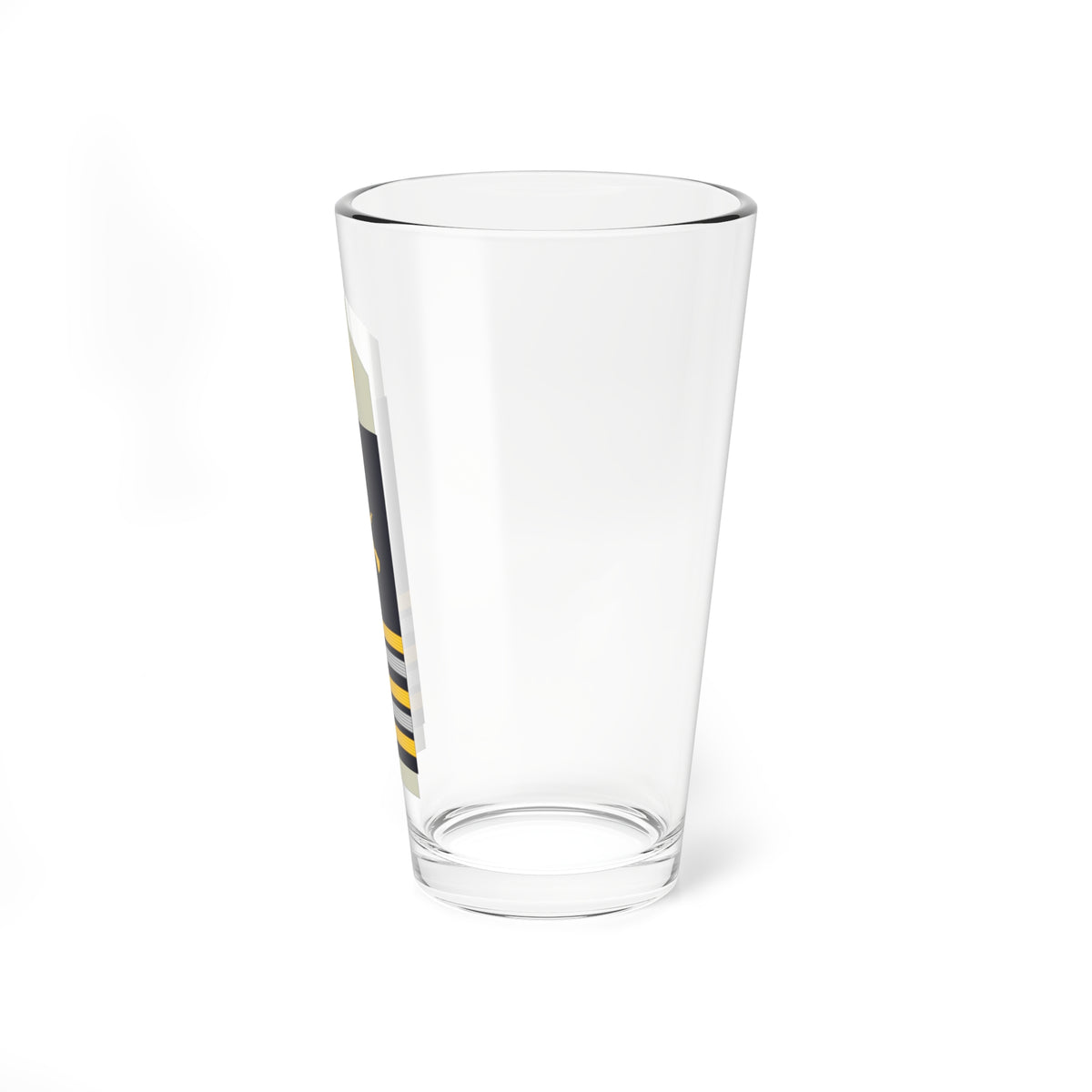 Army FRA OF 04 (Military Rank) Pint Glass 16oz