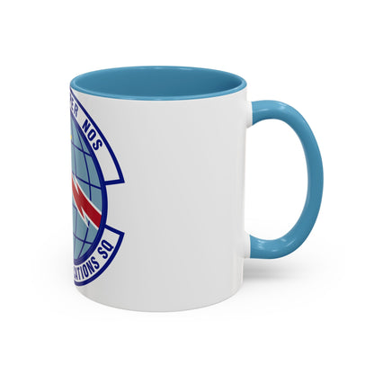 423d Communications Squadron (U.S. Air Force) Accent Coffee Mug