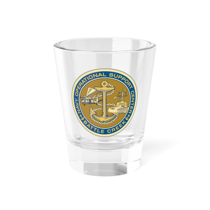 NOSC BC SHIELD (U.S. Navy) Shot Glass 1.5oz