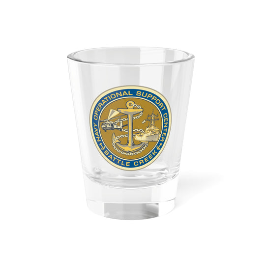 NOSC BC SHIELD (U.S. Navy) Shot Glass 1.5oz