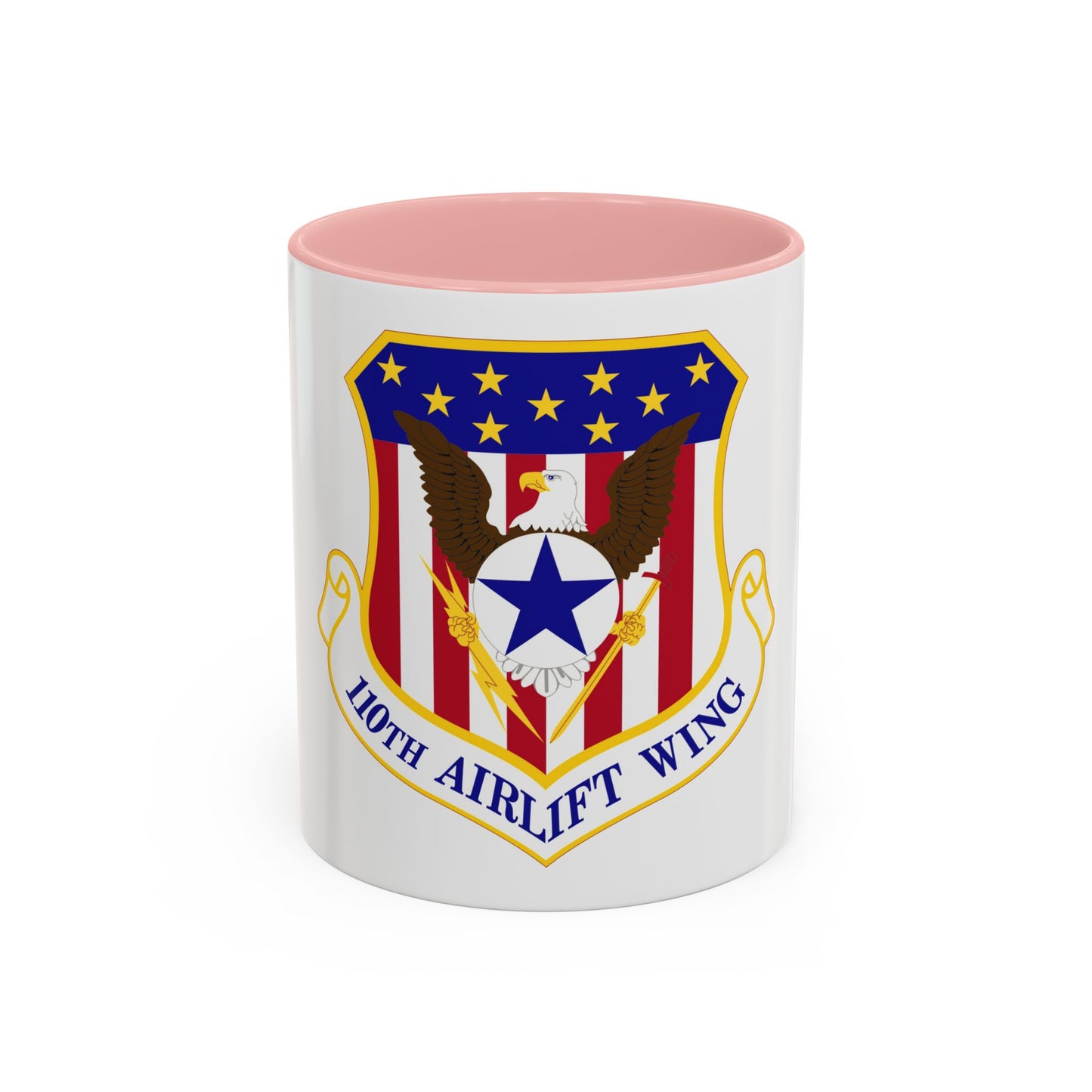 110th Airlift Wing (U.S. Air Force) Accent Coffee Mug