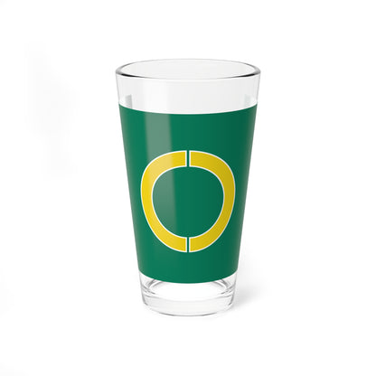 Flag of Itakura Gunma (Japan) Pint Glass 16oz