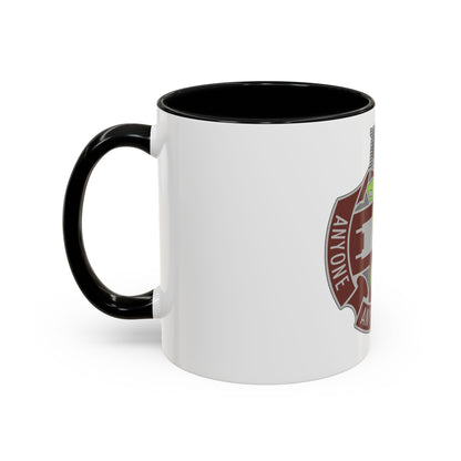 421 Medical Battalion (U.S. Army) Accent Coffee Mug