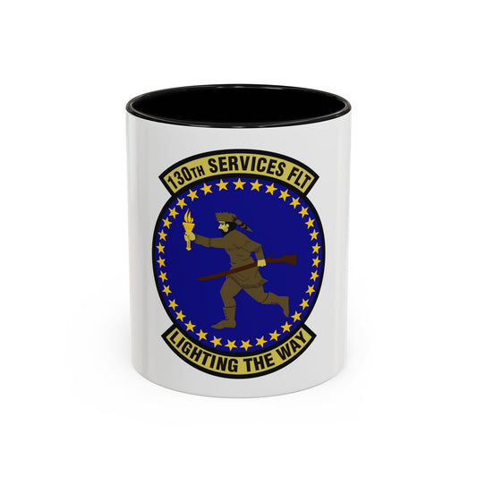 130th Services Flight (U.S. Air Force) Accent Coffee Mug