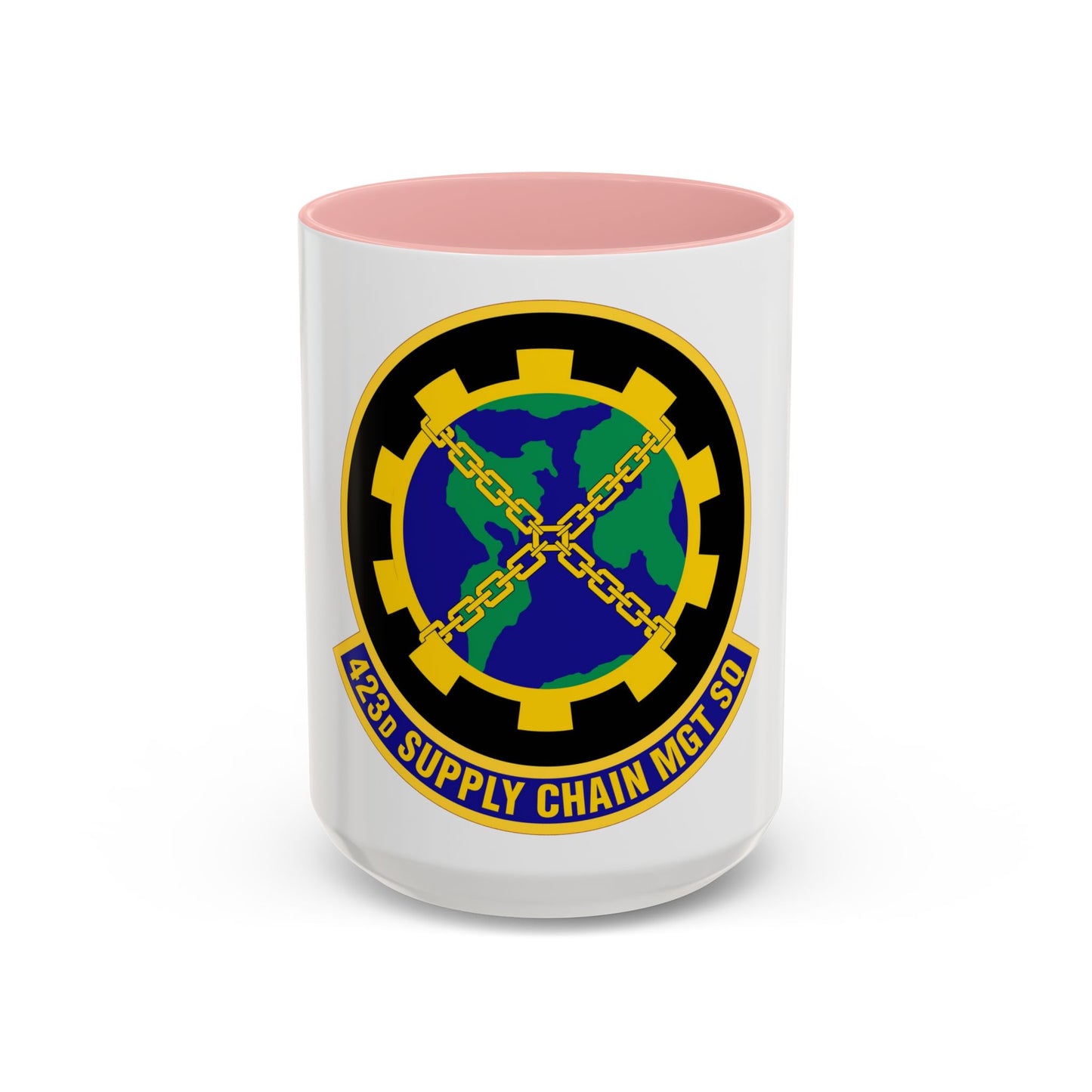 423d Supply Chain Management Squadron (U.S. Air Force) Accent Coffee Mug