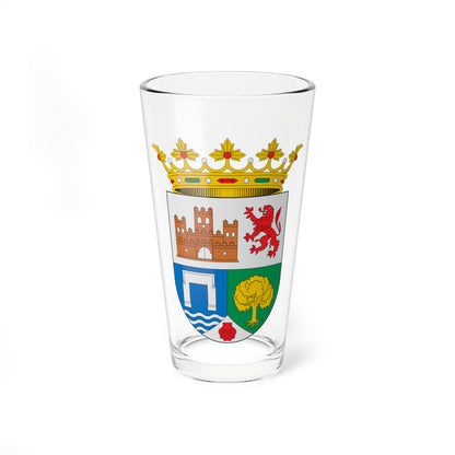 Escudo de Alcaracejos Córdoba 2 (Spain) (Coat of Arms) Pint Glass 16oz