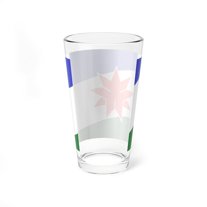 Flag of Akō Hyōgo (Japan) Pint Glass 16oz