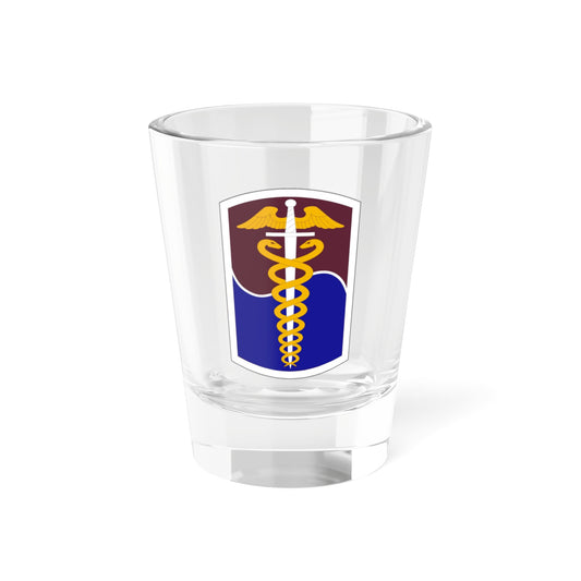 Verre à liqueur de la 65e brigade médicale (armée américaine) 1,5 oz