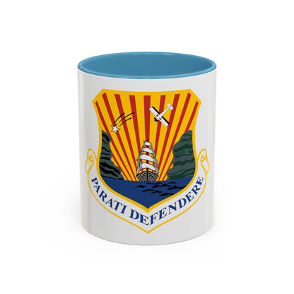 6th Air Mobility Wing (U.S. Air Force) Accent Coffee Mug
