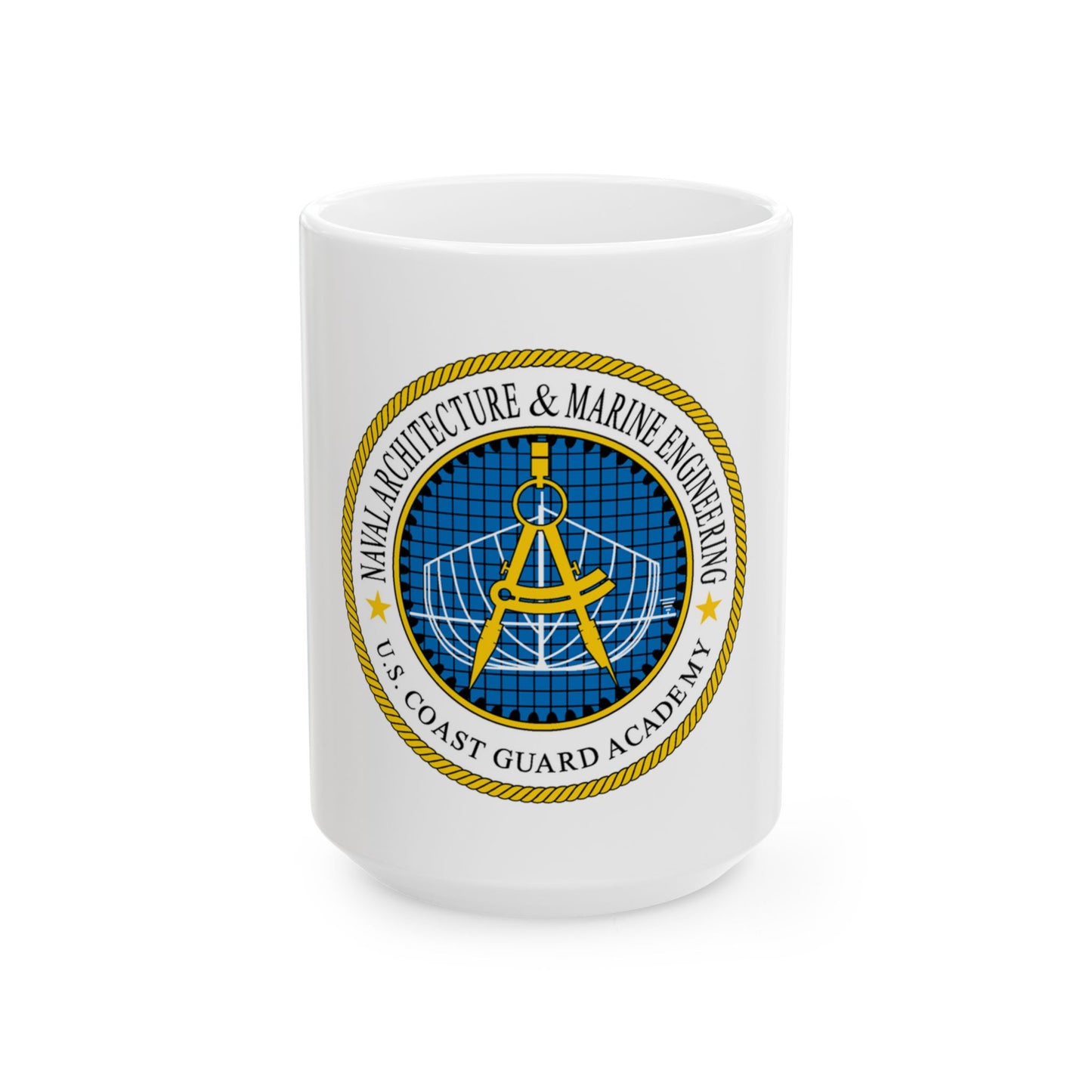 USCG Academy NA&ME (U.S. Coast Guard) White Coffee Mug