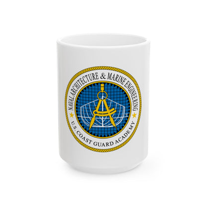 USCG Academy NA&ME (U.S. Coast Guard) White Coffee Mug