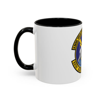 631st Electronic Systems Squadron (U.S. Air Force) Accent Coffee Mug