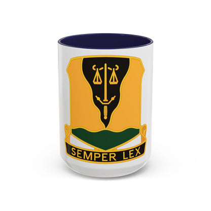 125 Military Police Battalion (U.S. Army) Accent Coffee Mug