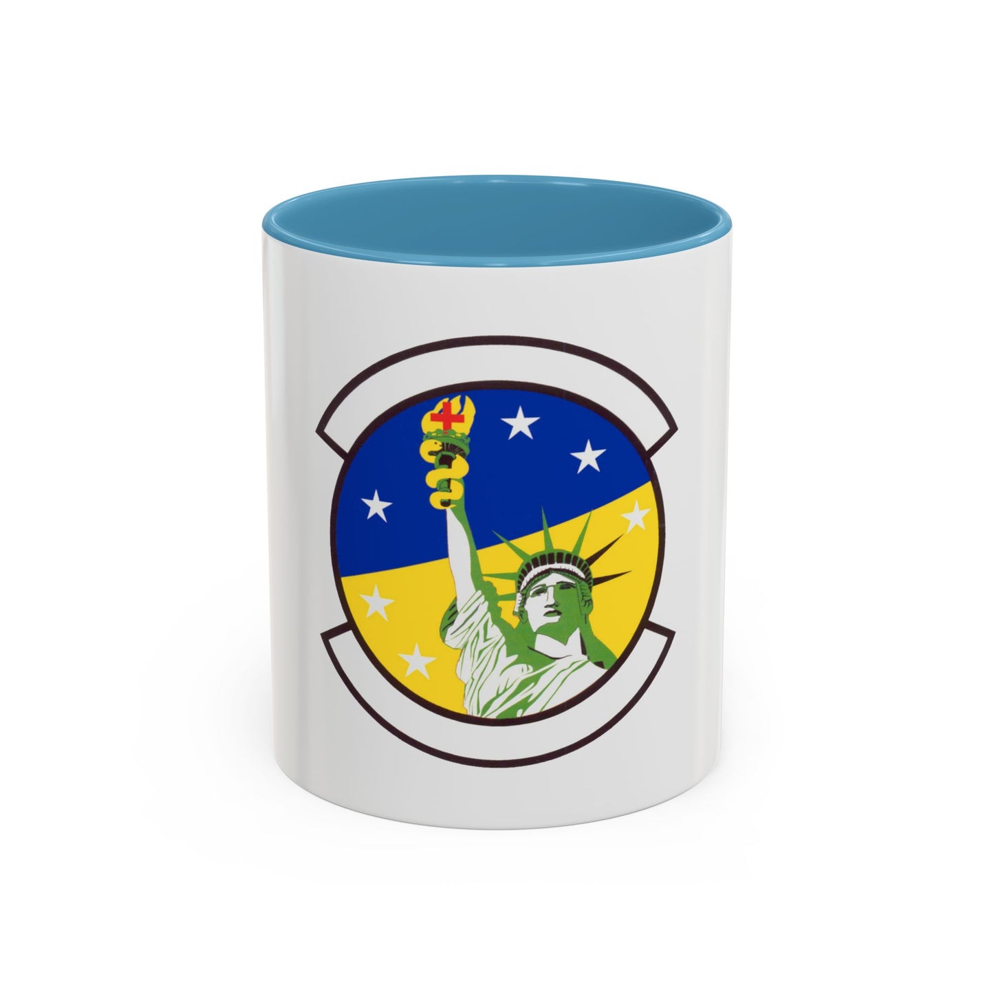 48 Healthcare Operations Squadron USAFE (U.S. Air Force) Accent Coffee Mug