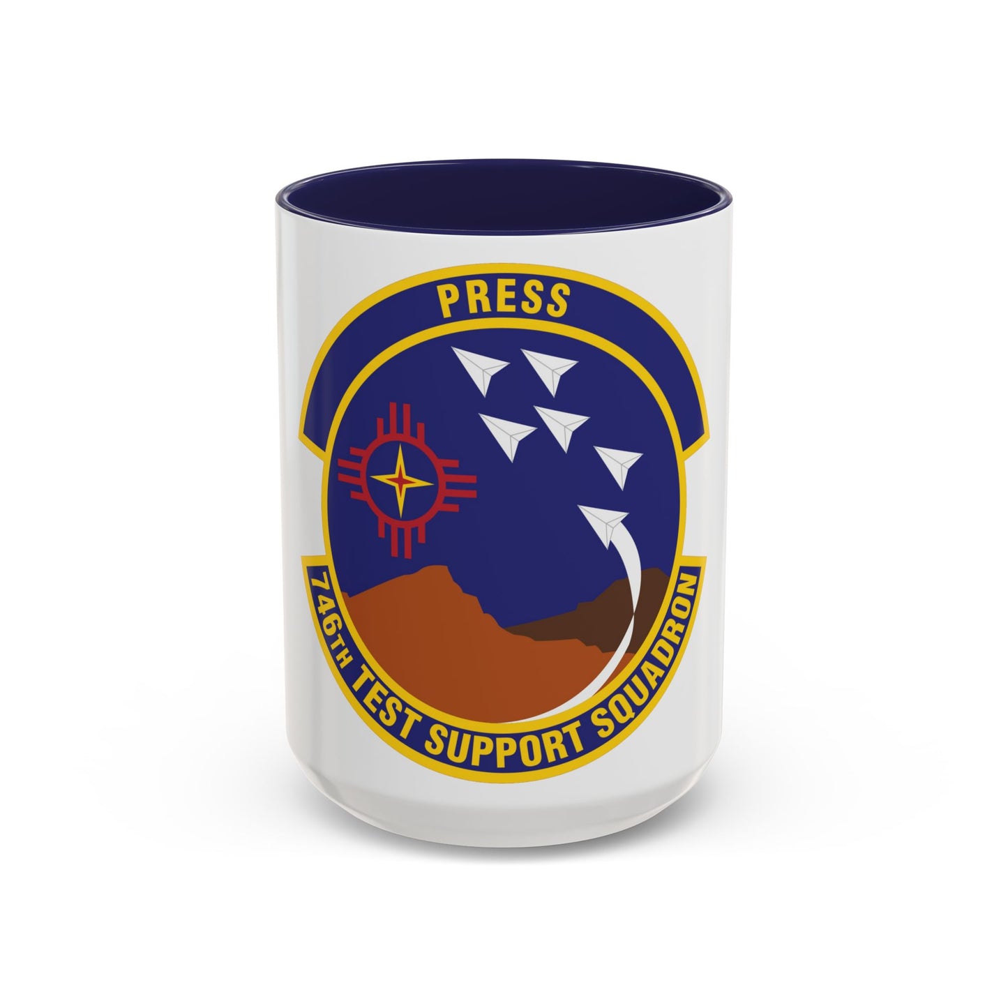 746th Test Support Squadron (U.S. Air Force) Accent Coffee Mug