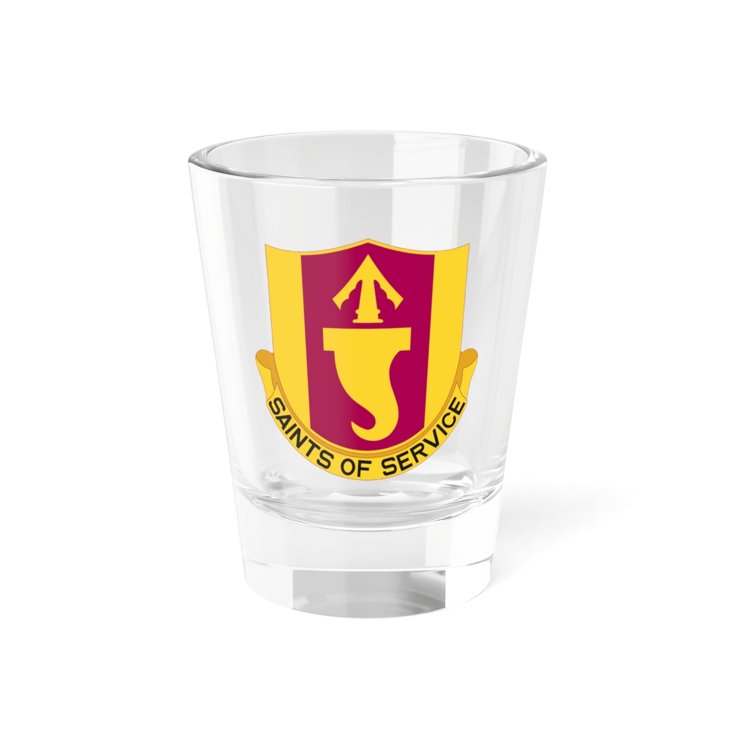 Verre à liqueur du 146e bataillon de transmissions (armée américaine) 1,5 oz