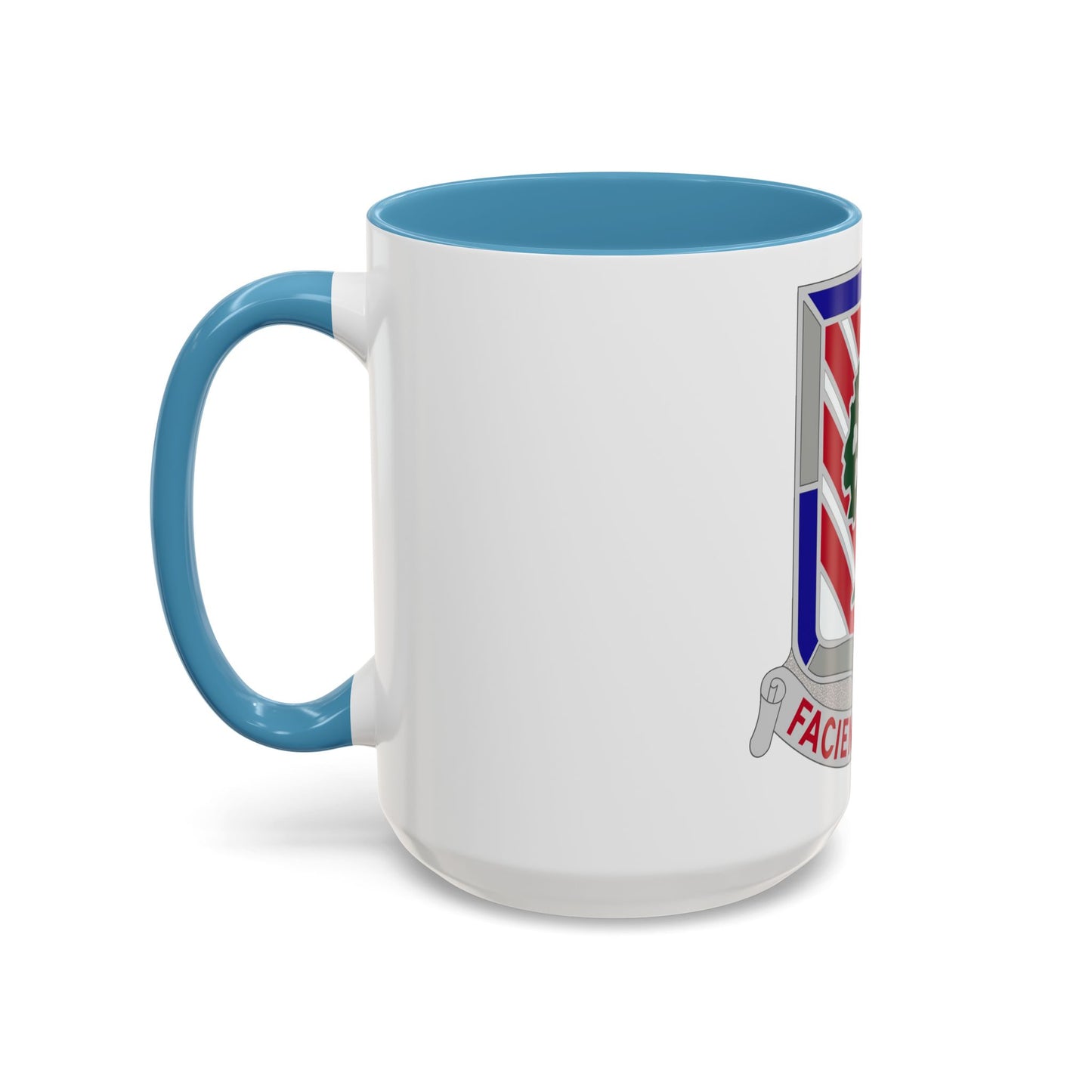104 Engineer Battalion Obsolete Insignia (U.S. Army) Accent Coffee Mug