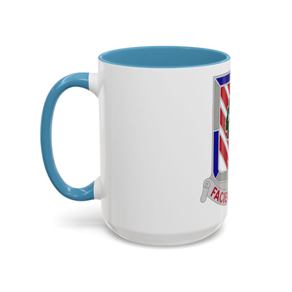 104 Engineer Battalion Obsolete Insignia (U.S. Army) Accent Coffee Mug