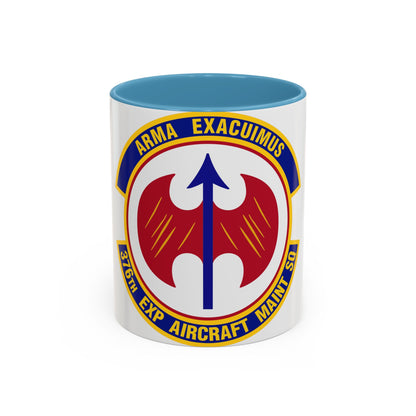 376th Expeditionary Aircraft Maintenance Squadron (U.S. Air Force) Accent Coffee Mug