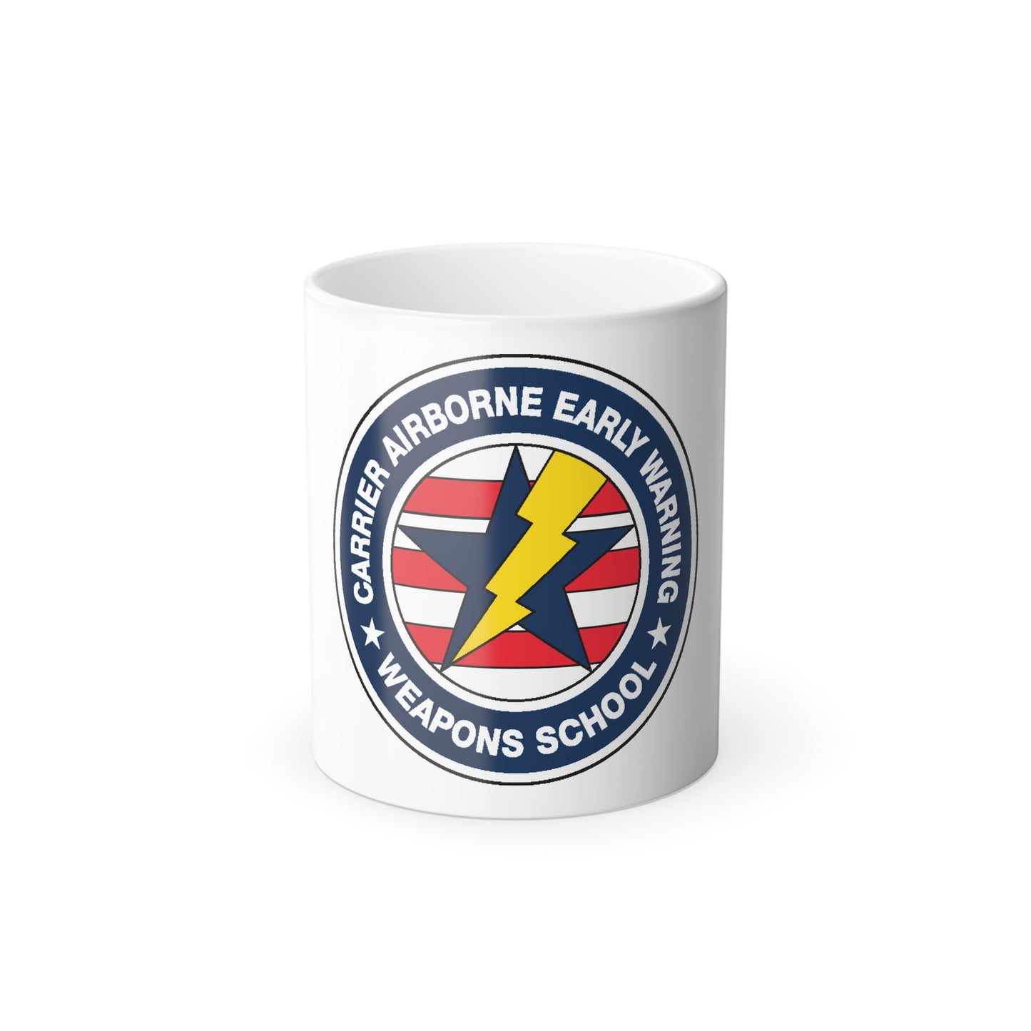Carrier Airborne Early Warning Weapons School Bolt (U.S. Navy) Color Changing Mug 11oz