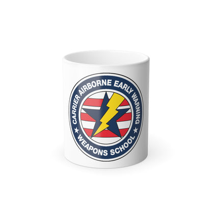 Carrier Airborne Early Warning Weapons School Bolt (U.S. Navy) Color Changing Mug 11oz