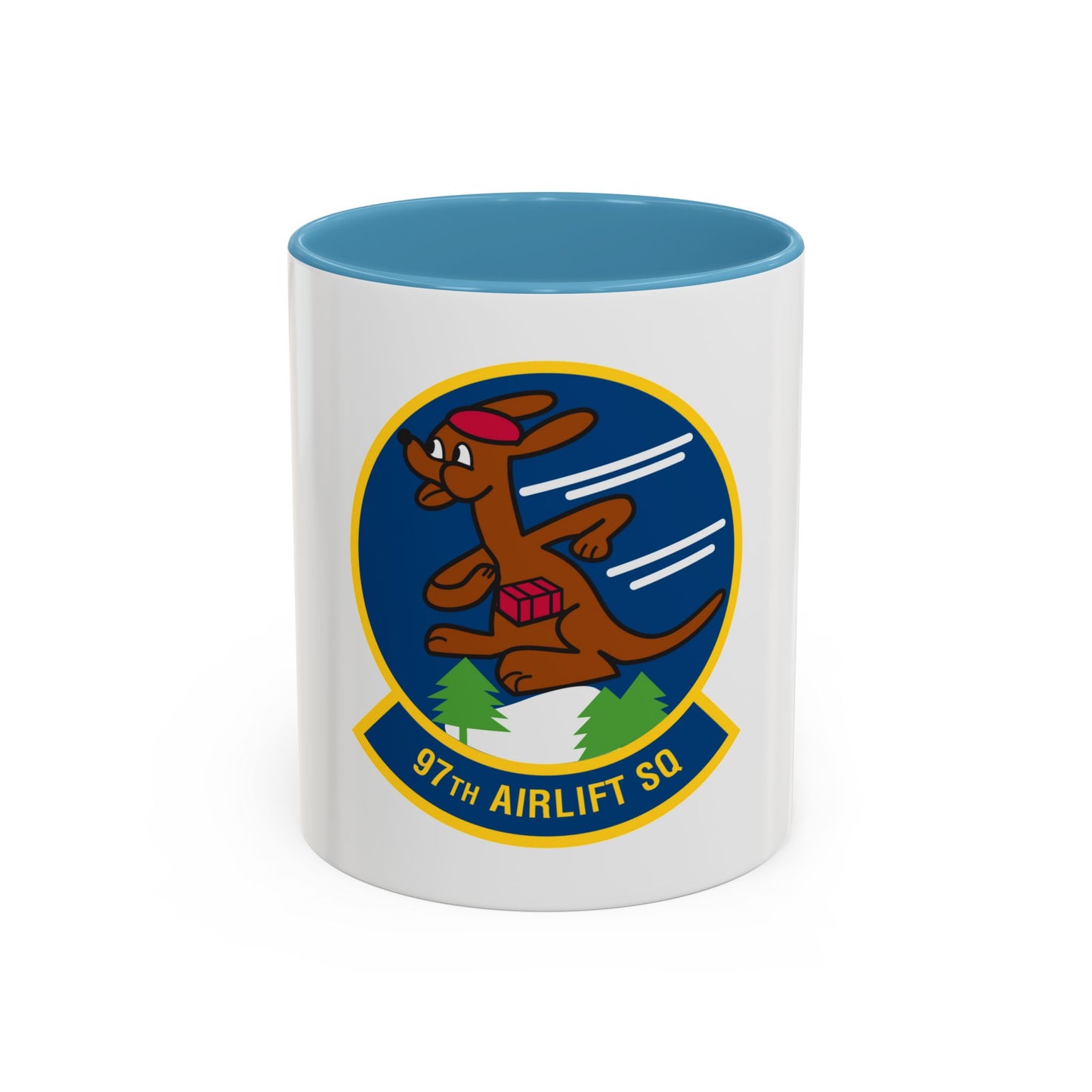 97 Airlift Squadron AFRC (U.S. Air Force) Accent Coffee Mug