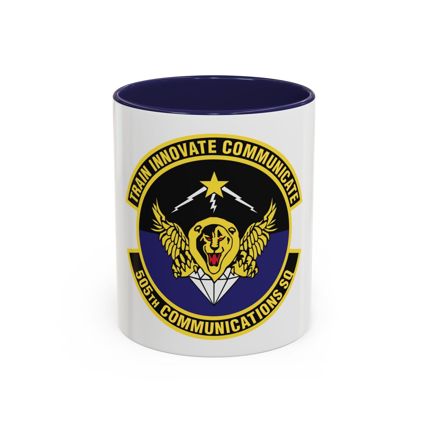 505th Communications Squadron (U.S. Air Force) Accent Coffee Mug