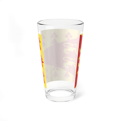 Poher traditional district flag (France) Pint Glass 16oz