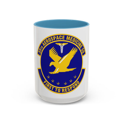 35th Aerospace Medicine Squadron (U.S. Air Force) Accent Coffee Mug