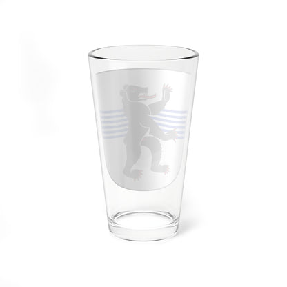 Urnäsch wappen (Switzerland) (Coat of Arms) Pint Glass 16oz
