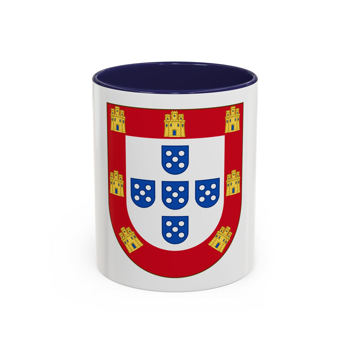 Royal Arms of Portugal - Accent Coffee Mug