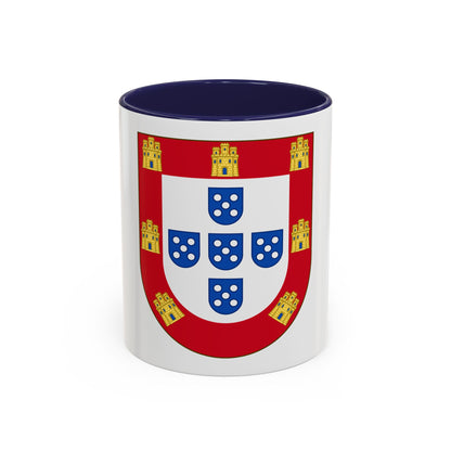 Royal Arms of Portugal - Accent Coffee Mug
