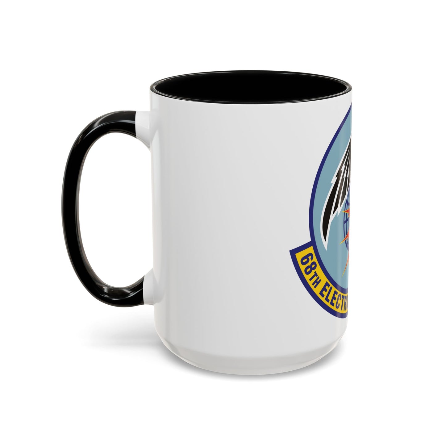 68th Electronic Warfare Squadron (U.S. Air Force) Accent Coffee Mug