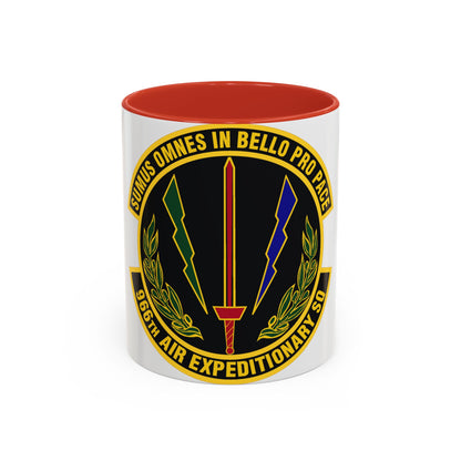 966th Air Expeditionary Squadron (U.S. Air Force) Accent Coffee Mug