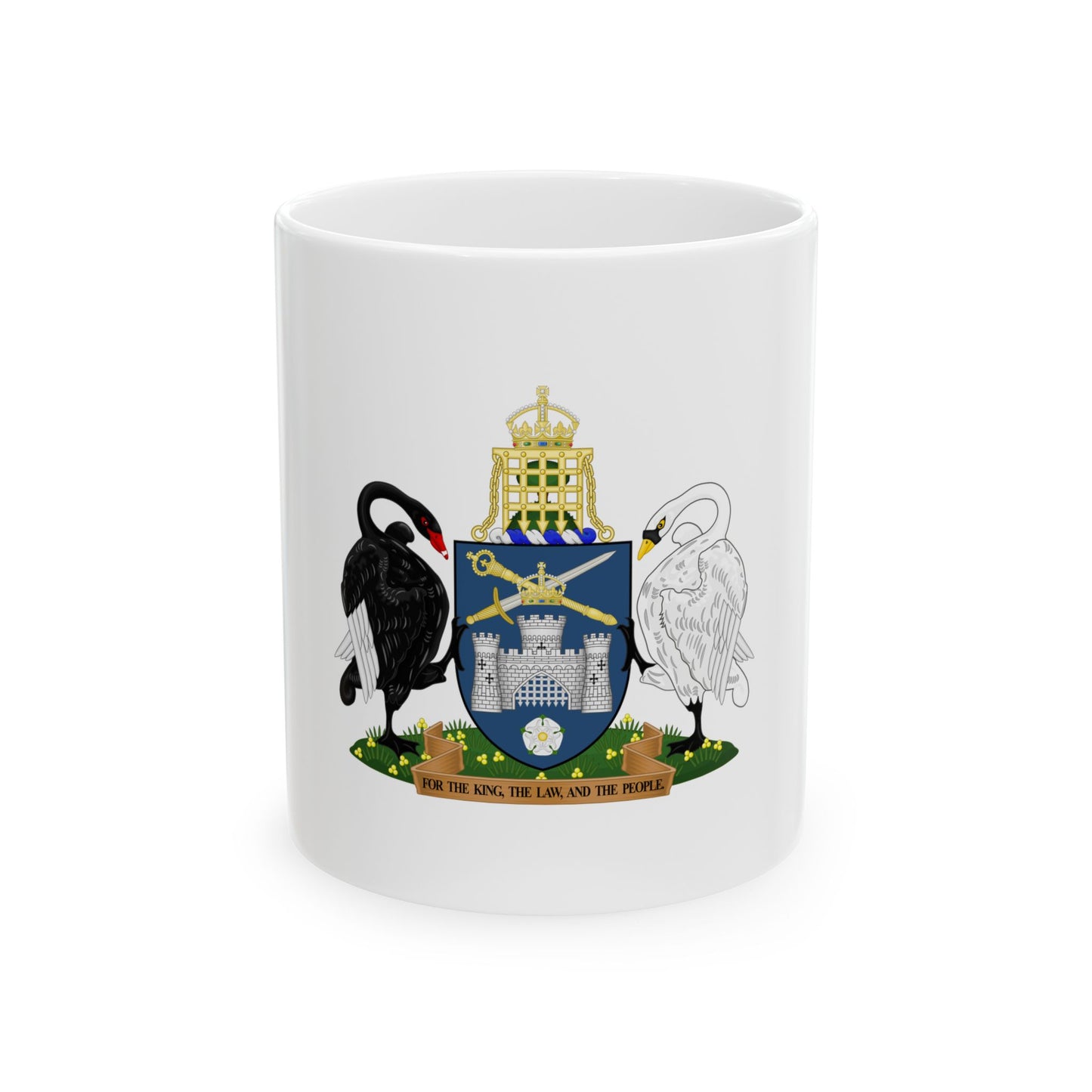 Coat of Arms of the Australian Capital Territory - White Coffee Mug