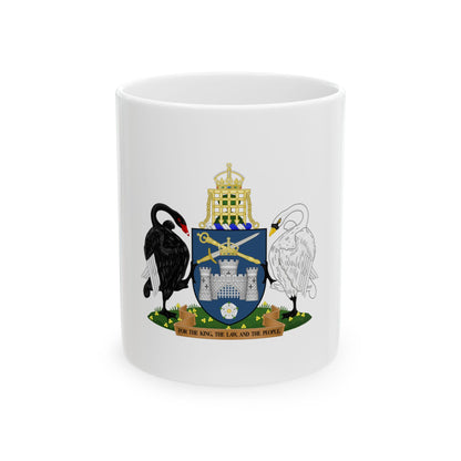 Coat of Arms of the Australian Capital Territory - White Coffee Mug