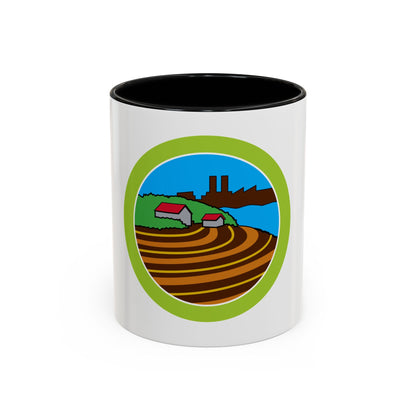 Soil Water Conservation (Boy Scout Merit Badge) Accent Coffee Mug