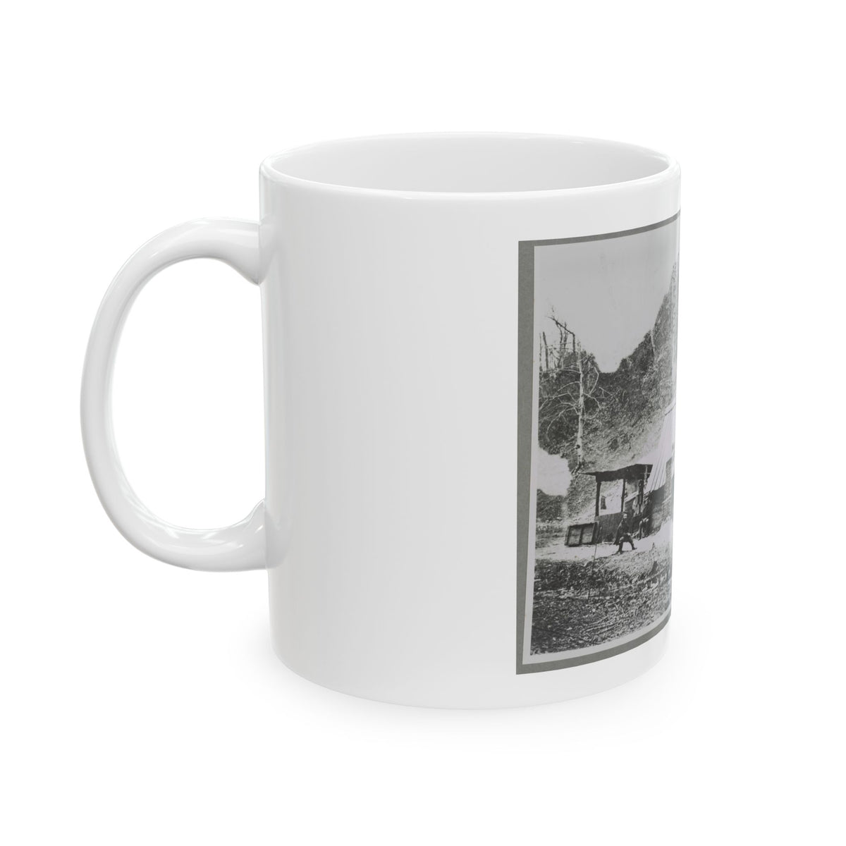 Camp (U.S. Civil War) White Coffee Mug