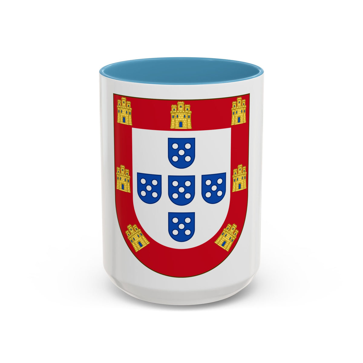 Royal Arms of Portugal - Accent Coffee Mug