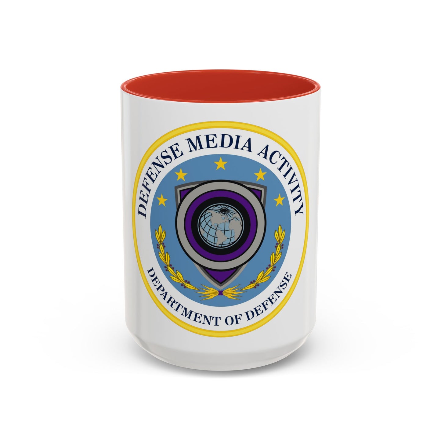 Defense Media Activity (U.S. Army) Accent Coffee Mug