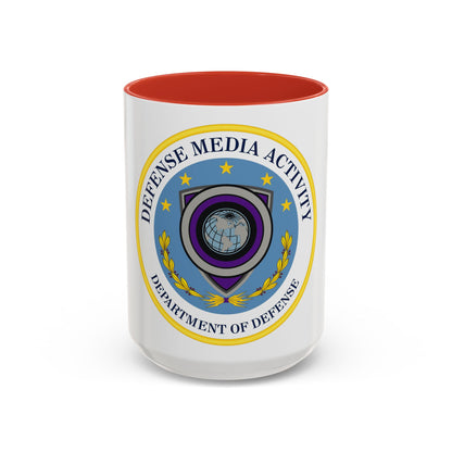 Defense Media Activity (U.S. Army) Accent Coffee Mug