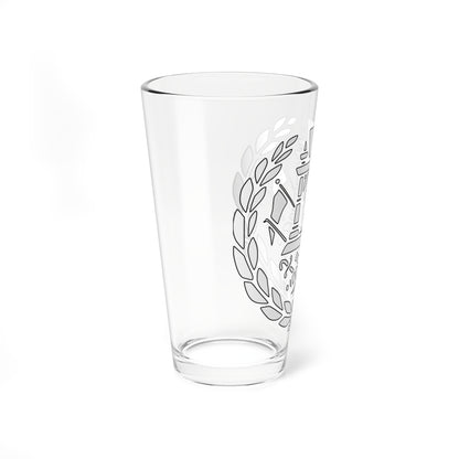 Emblem of Afghanistan 1901-1919 (Afghanistan) (Coat of Arms) Pint Glass 16oz