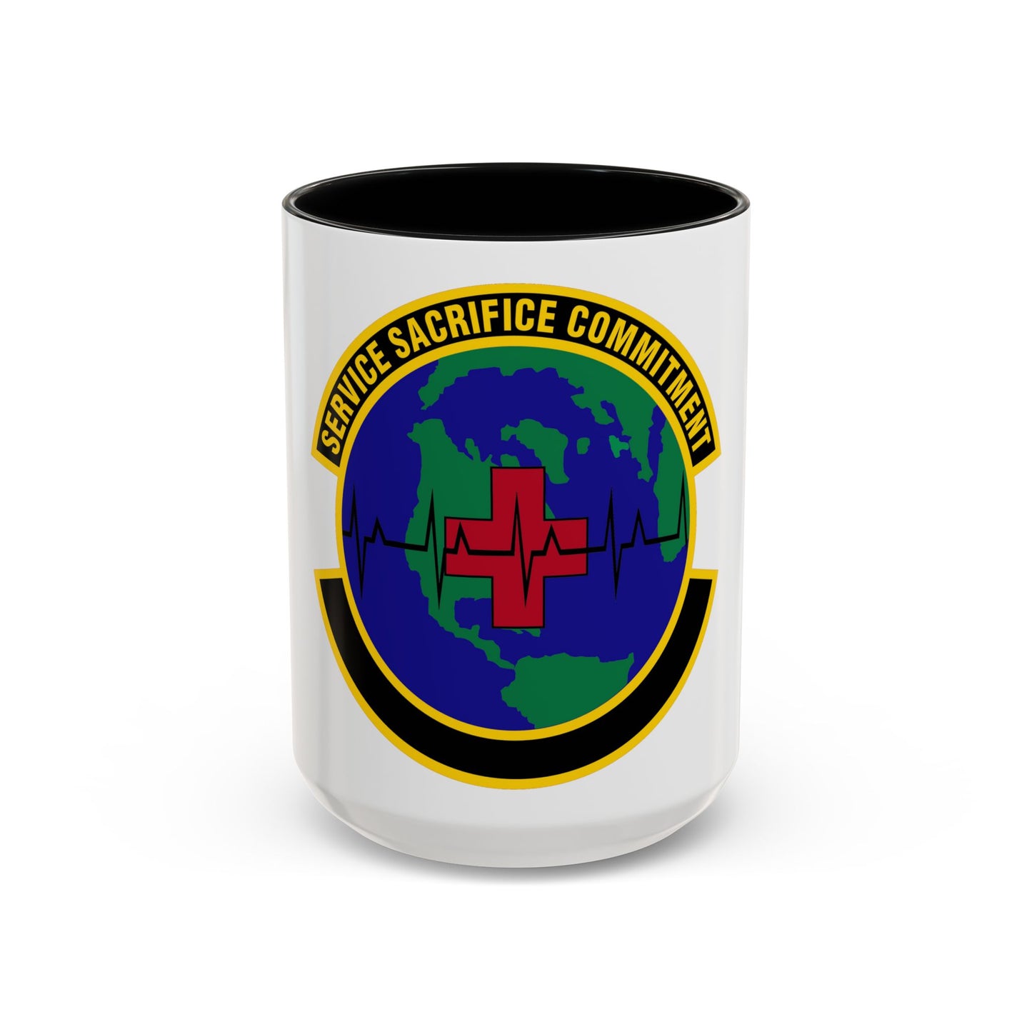 28 Operational Medical Readiness Squadron AFGSC (U.S. Air Force) Accent Coffee Mug