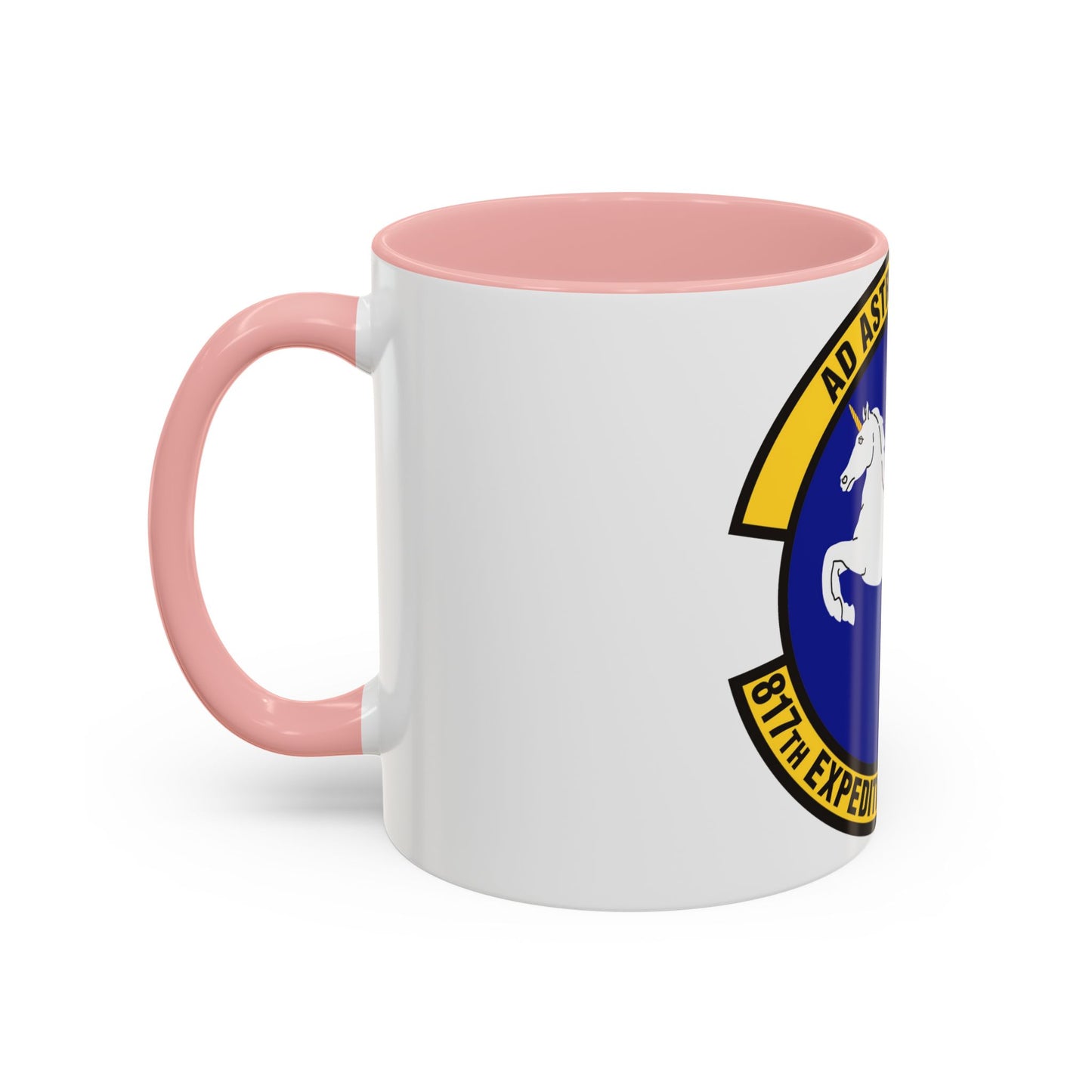 817th Expeditionary Airlift Squadron (U.S. Air Force) Accent Coffee Mug