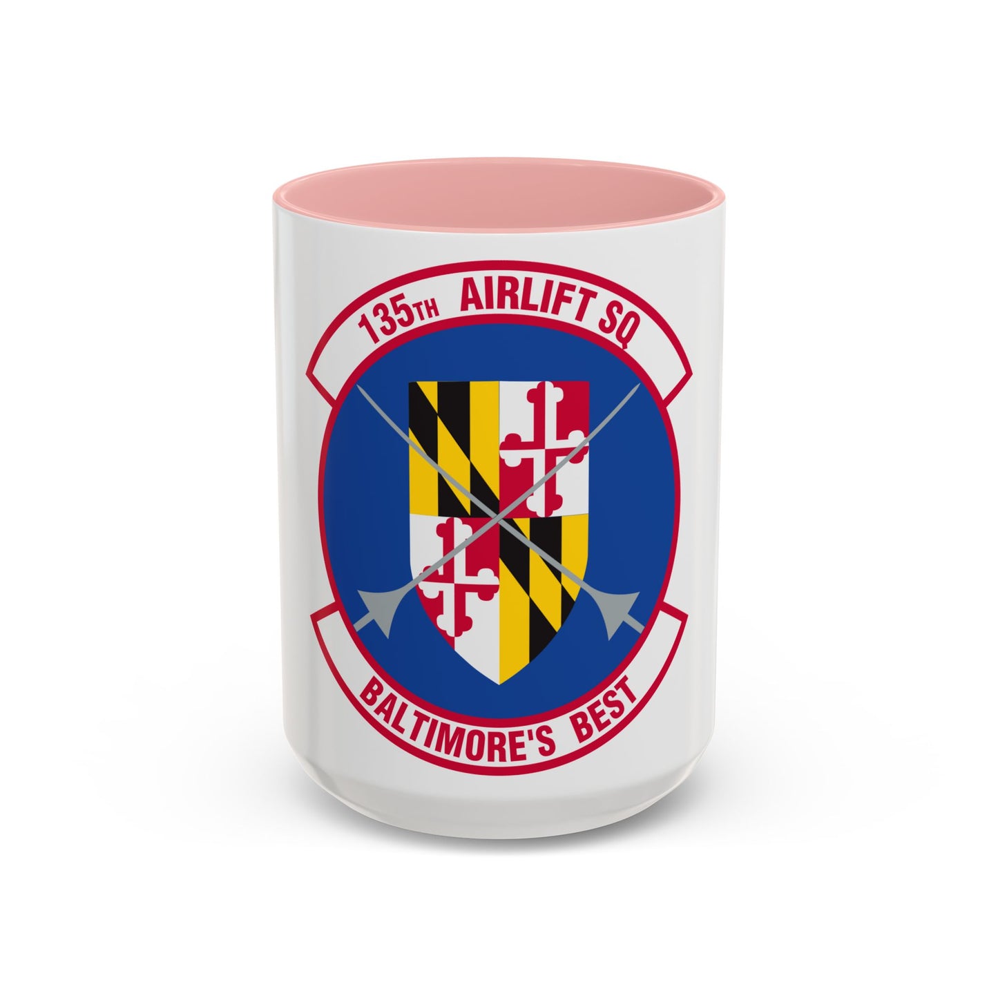 135 Airlift Squadron (U.S. Air Force) Accent Coffee Mug