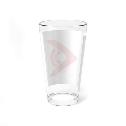 Flag of Kuriyama Hokkaido (Japan) Pint Glass 16oz
